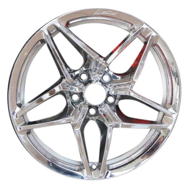 2019 chevrolet corvette wheel 19 chrome aluminum 5 lug w5926chr 1