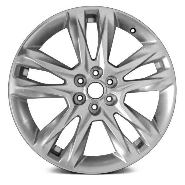 2020 chevrolet blazer wheel 20 silver aluminum 6 lug w5935s 1