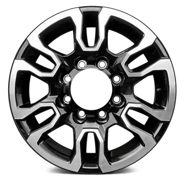 2020 gmc sierra wheel 18 black aluminum 8 lug w5949b 3