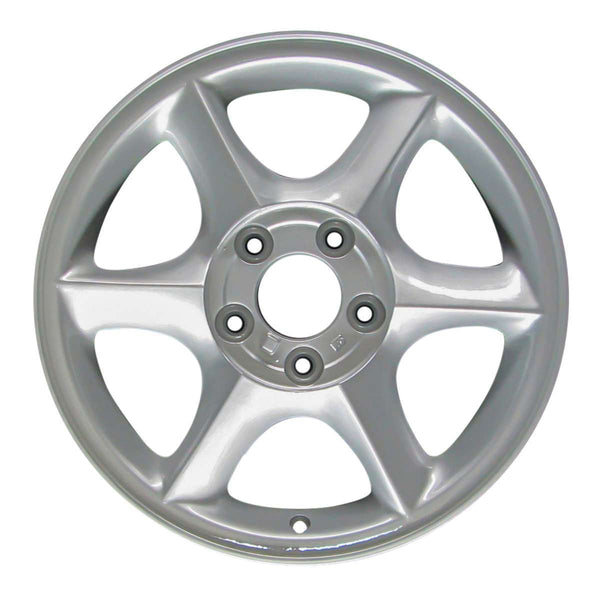 2002 oldsmobile aurora wheel 16 silver aluminum 5 lug w6039s 2