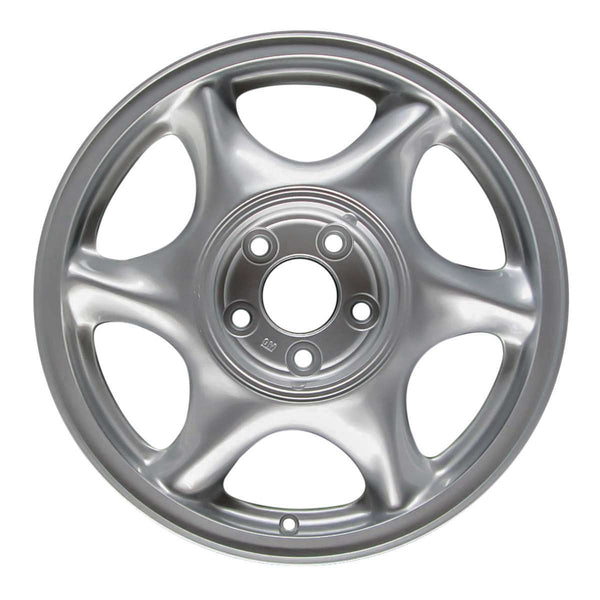 2003 oldsmobile aurora wheel 17 silver aluminum 5 lug w6041s 3