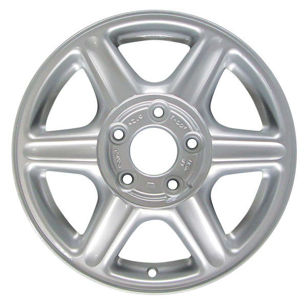 2003 oldsmobile alero wheel 15 silver aluminum 5 lug w6054as 2