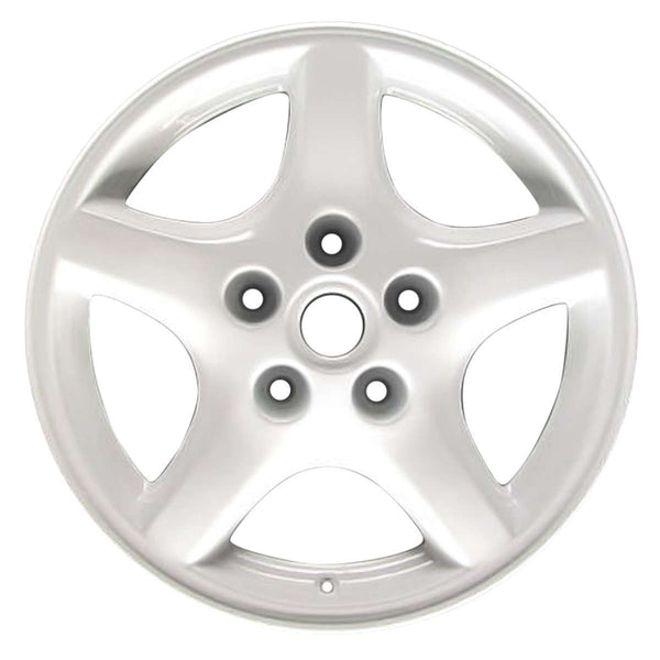 2001 pontiac firebird wheel 16 white aluminum 5 lug w6516w 8