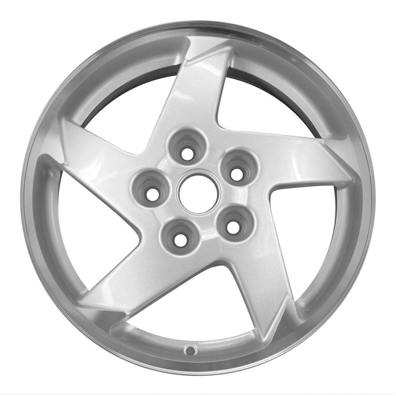 2006 pontiac grand wheel 16 machined silver aluminum 5 lug rw6563ms 3