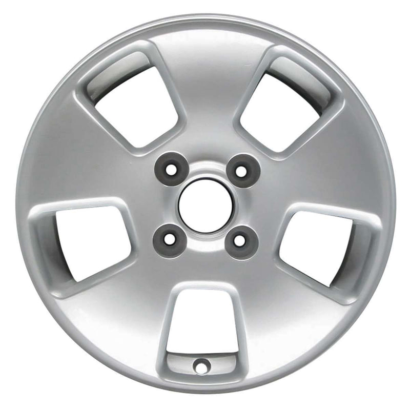 2008 pontiac wave wheel 14 silver aluminum 4 lug w6602s 6