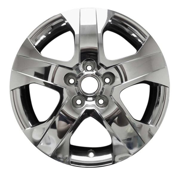 2009 pontiac torrent wheel 17 chrome clad aluminum 5 lug rw6619cclad 3