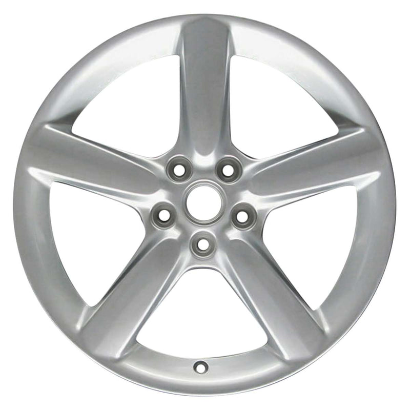 2010 pontiac solstice wheel 18 silver aluminum 5 lug w6644s 2