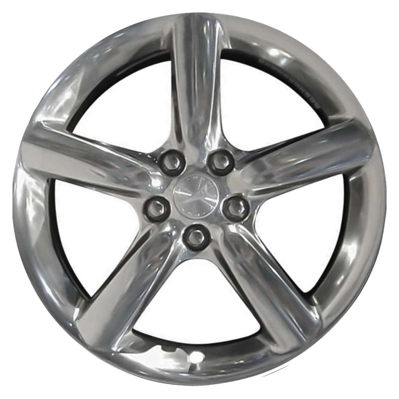 2009 pontiac solstice wheel 18 polished aluminum 5 lug w6644p 1