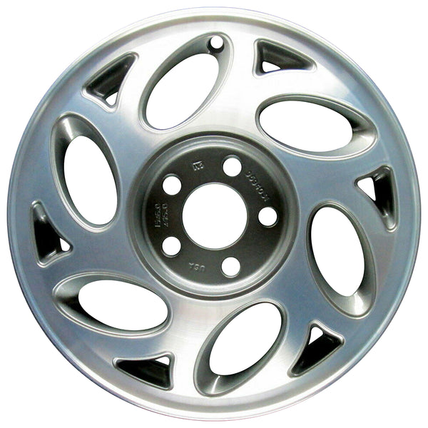 2002 saturn l200 wheel 15 silver aluminum 5 lug w7018s 1