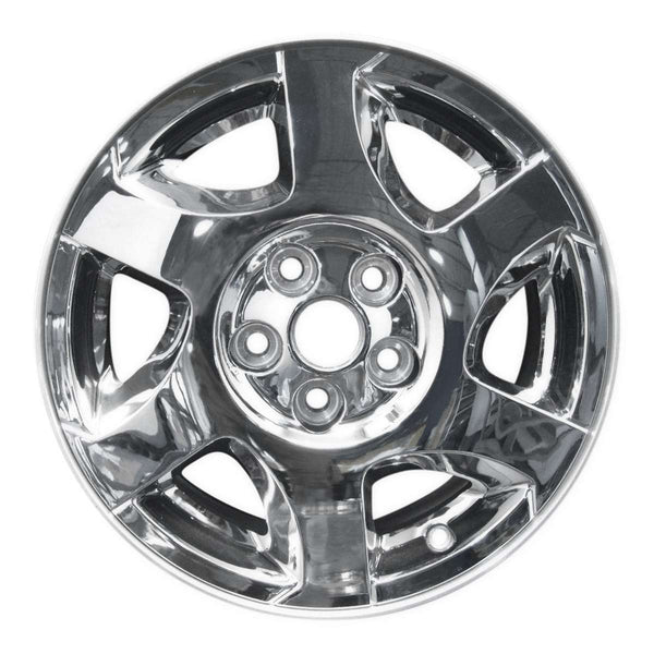2002 saturn l wheel 16 chrome clad aluminum 5 lug rw7019cclad 1