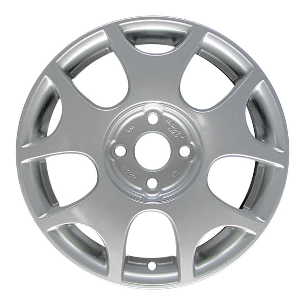 2003 saturn ion wheel 15 silver aluminum 4 lug w7029s 1