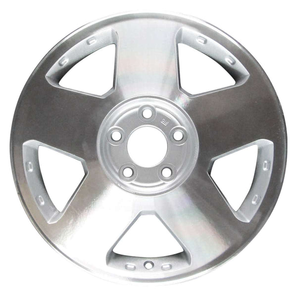 2006 saturn vue wheel 17 machined silver aluminum 5 lug w7033ms 3