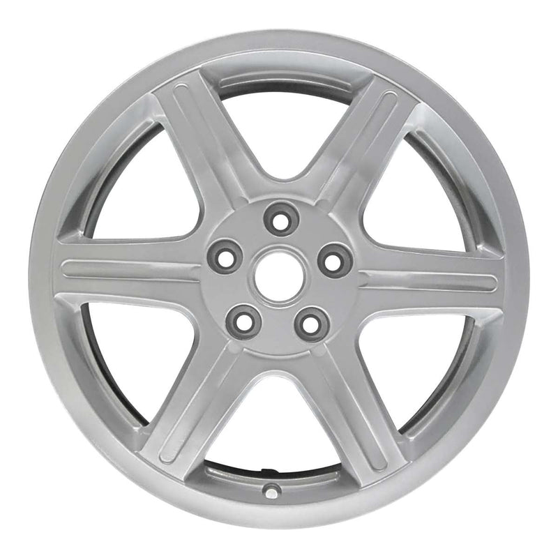 2007 saturn ion wheel 17 silver aluminum 5 lug w7042s 2