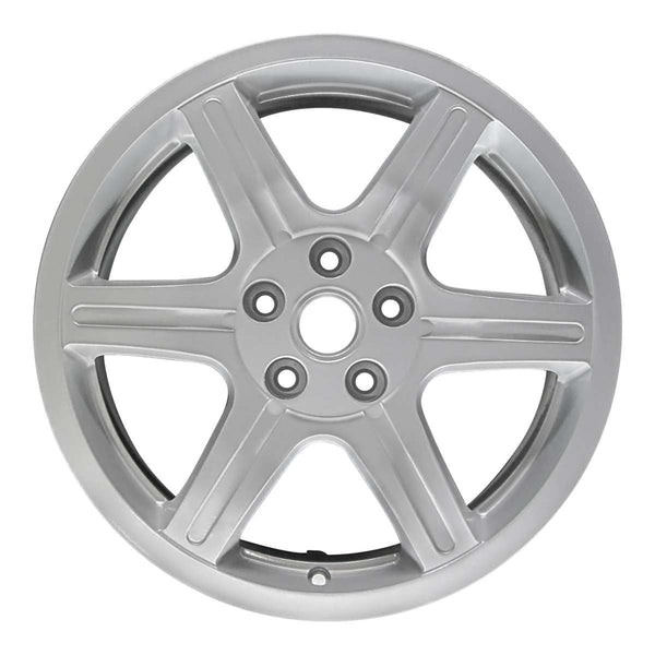 2006 saturn ion wheel 17 silver aluminum 5 lug w7042s 1