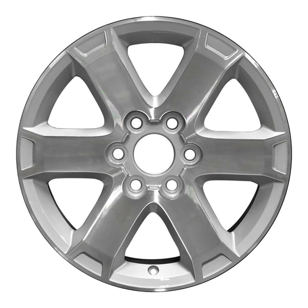 2016 gmc acadia wheel 18 machined silver aluminum 6 lug w7053ms 4