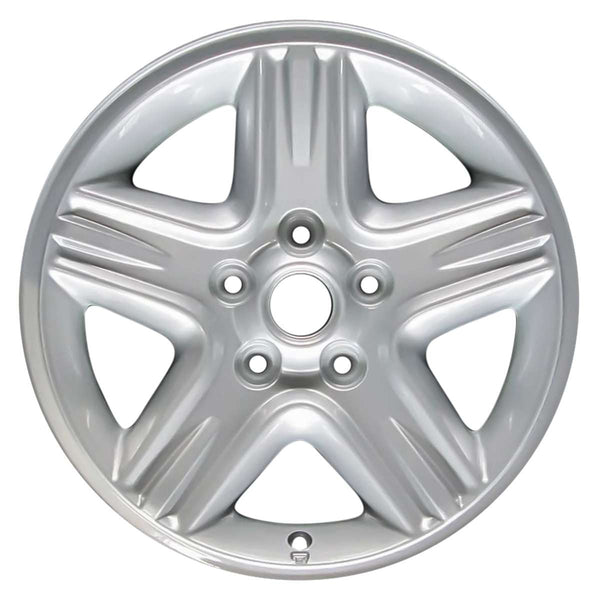 1998 Jeep Cherokee Wheel 16" Silver Aluminum 5 Lug W9026S-4