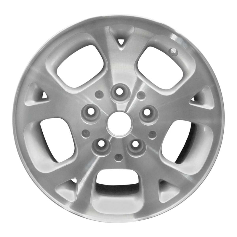 2001 jeep grand wheel 16 machined silver aluminum 5 lug rw9027ms 3