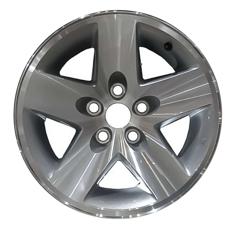 2006 jeep wrangler wheel 16 silver aluminum 5 lug rw9047s 5