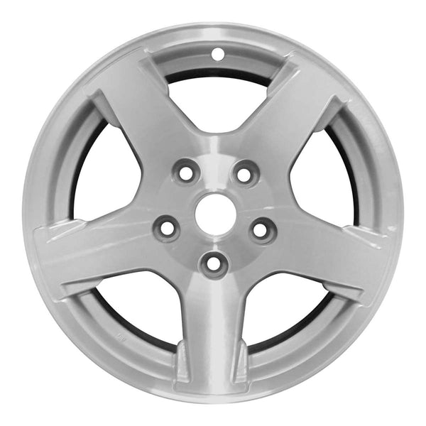 2007 jeep grand wheel 17 machined silver aluminum 5 lug rw9055ms 3