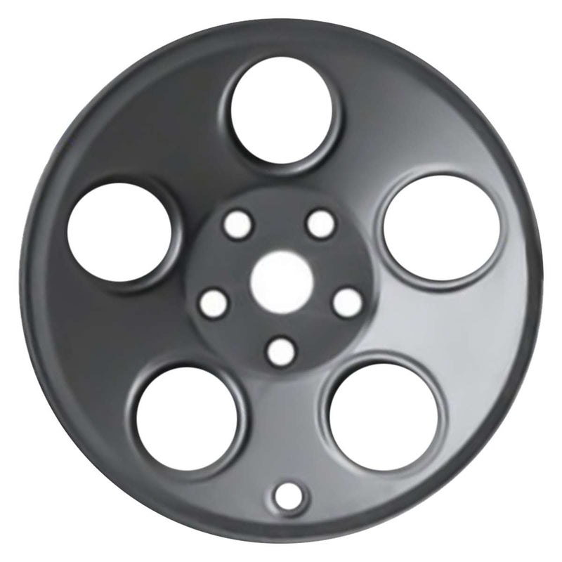 2012 Jeep Wrangler Wheel 17" Black Aluminum 5 Lug W9116B-1