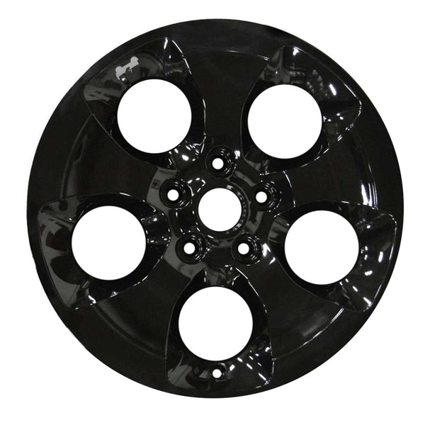 2014 Jeep Wrangler Wheel 18" Gloss Black Aluminum 5 Lug W9119GB-2