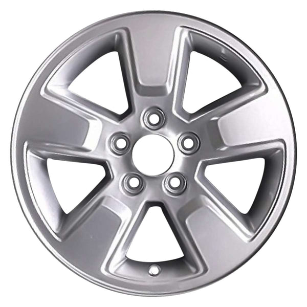 2013 Jeep Compass Rueda 16" Plata Aluminio 5 Lug W9123S-1