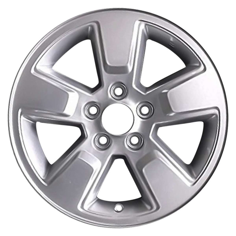 2014 Jeep Compass Wheel 16" Silver Aluminum 5 Lug W9123S-2