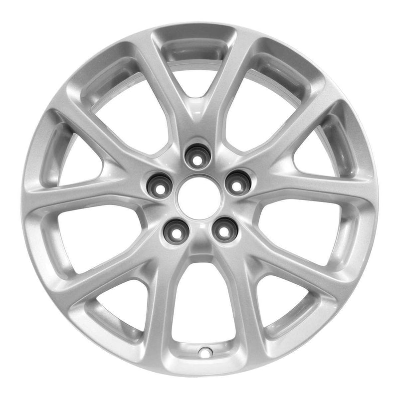 2017 jeep cherokee wheel 17 silver aluminum 5 lug rw9130s 4