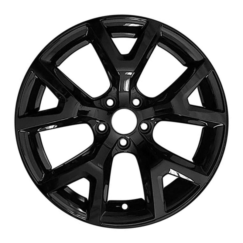 2017 Jeep Cherokee Wheel 17" Gloss Black Aluminum 5 Lug W9131GB-4