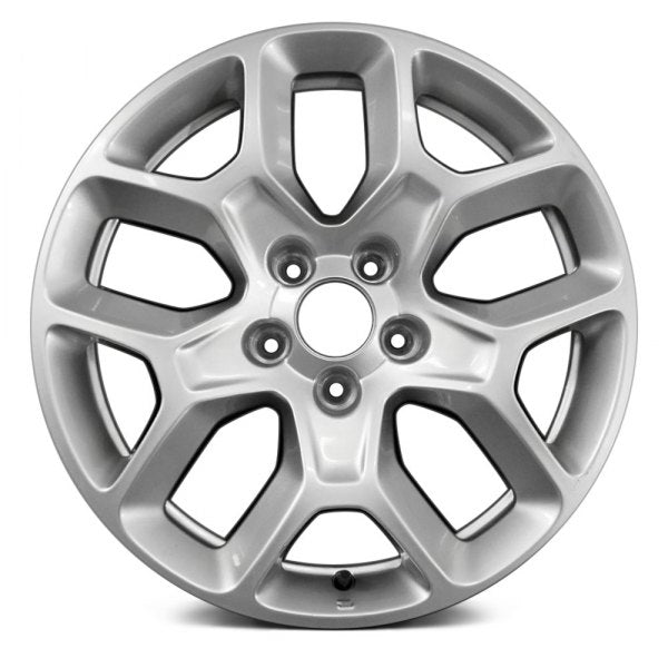 2017 Jeep Renegade Wheel 17" Silver Aluminum 5 Lug W9148S-3