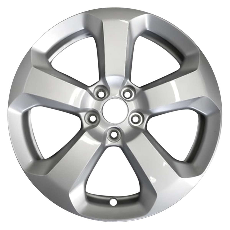 2017 Jeep Compass Wheel 17" Silver Aluminum 5 Lug W9188S-1