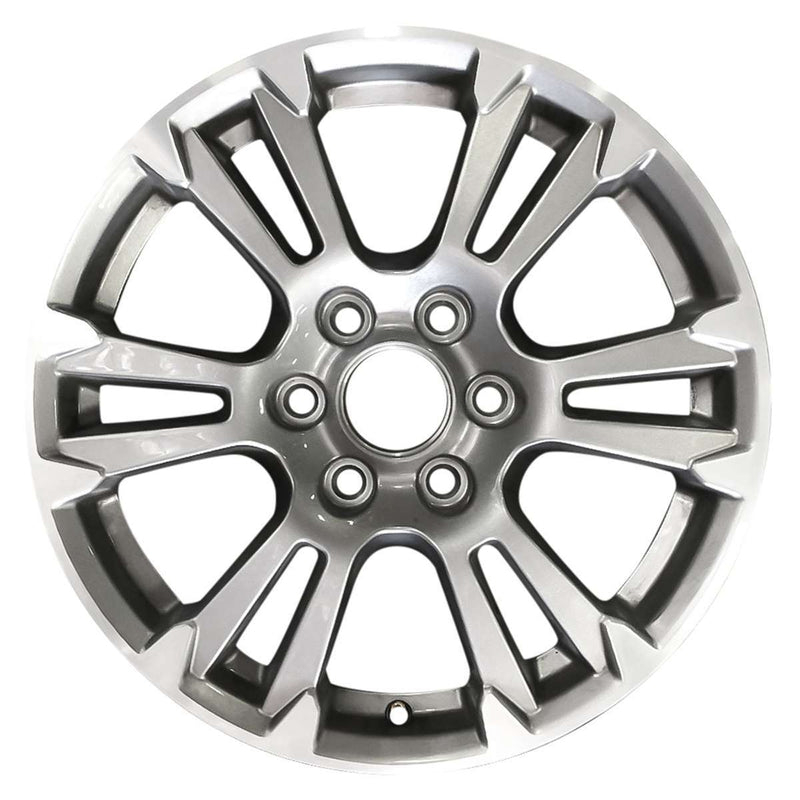 2018 ford f150 wheel 18 machined silver aluminum 6 lug w10001ms 4