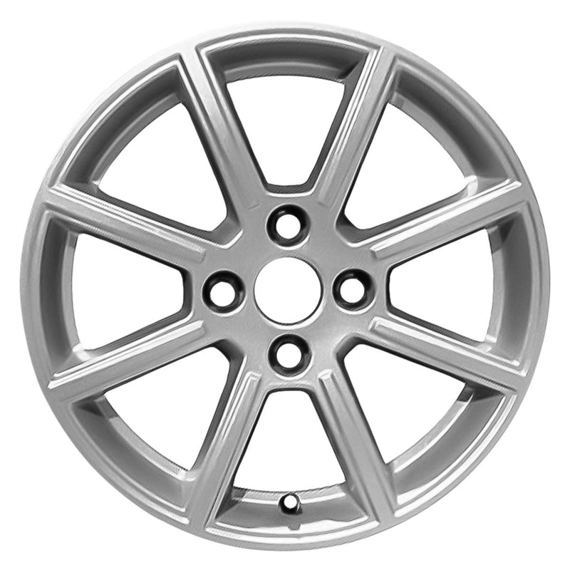 2016 ford fiesta wheel 16 silver aluminum 4 lug w10009s 3