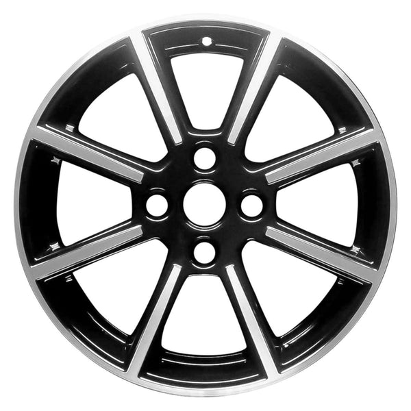 2019 ford fiesta wheel 16 machined gloss black aluminum 4 lug w10009mb 6