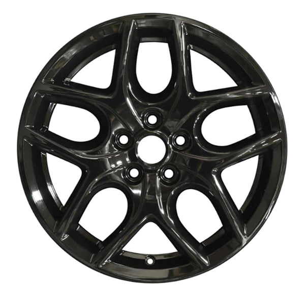 2015 ford focus wheel 17 black aluminum 5 lug w10011b 1