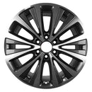 2017 lincoln navigator wheel 20 machined charcoal aluminum 6 lug w10025mc 3