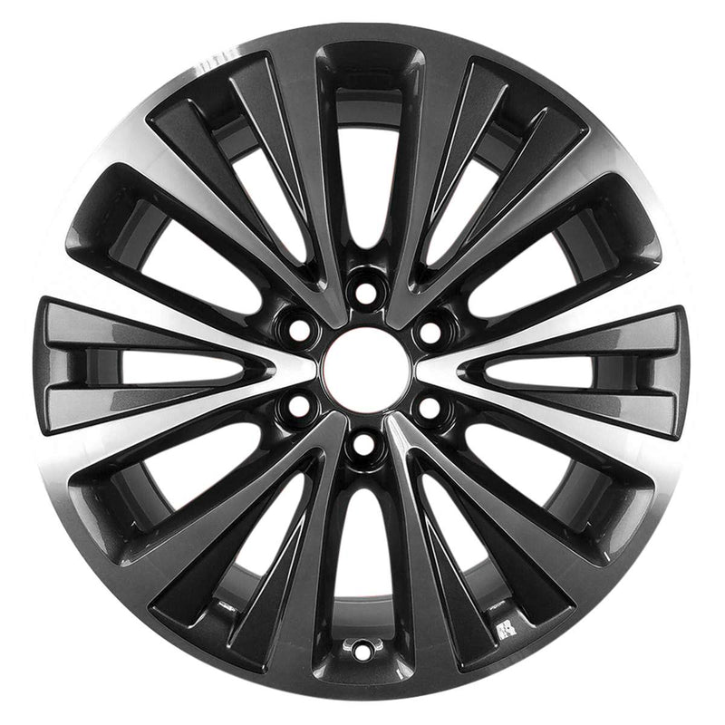 2015 lincoln navigator wheel 20 machined charcoal aluminum 6 lug w10025mc 1