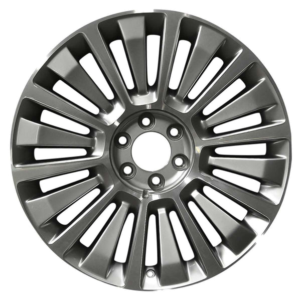 2016 lincoln navigator wheel 22 machined hyper aluminum 6 lug w10026mh 3