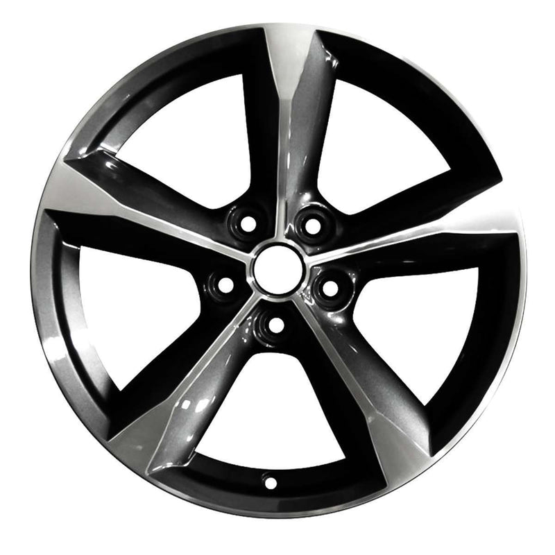 2020 ford mustang wheel 18 machined gloss black aluminum 5 lug w10029mb 6