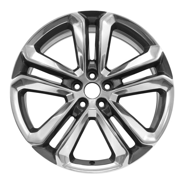 2018 ford edge wheel 20 polished charcoal aluminum 5 lug rw10047pc 4