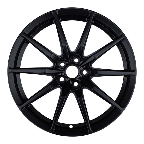 2016 ford mustang wheel 19 black aluminum 5 lug rw10053b 1