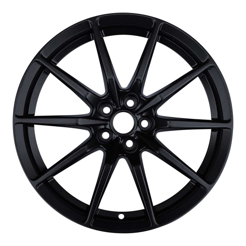 2019 ford mustang wheel 19 black aluminum 5 lug w10053b 5