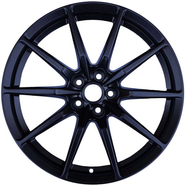 2017 ford mustang wheel 19 black aluminum 5 lug rw10054b 3