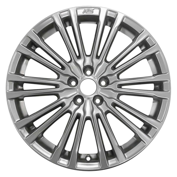 2017 ford focus wheel 18 silver aluminum 5 lug w10084s 2
