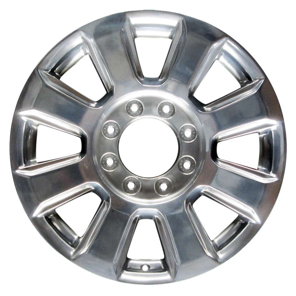 2018 ford f250 wheel 20 polished aluminum 8 lug w10103p 2