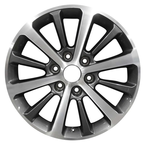 2019 ford expedition wheel 18 machined charcoal aluminum 6 lug w10142mc 2