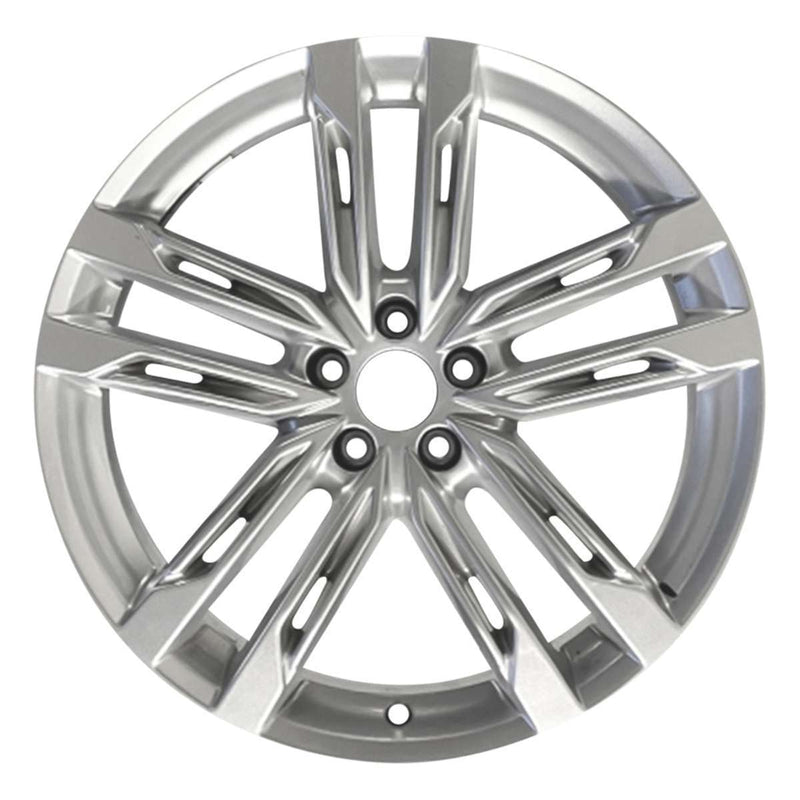 2020 audi s8 wheel 20 silver aluminum 5 lug w12014s 1