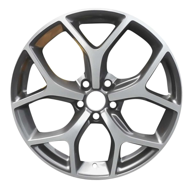 2020 alfa romeo wheel 18 machined dark charcoal aluminum 5 lug w58182mc 6