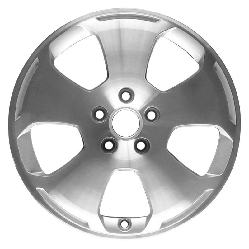 2006 audi a3 wheel 17 machined silver aluminum 5 lug w58790ms 1