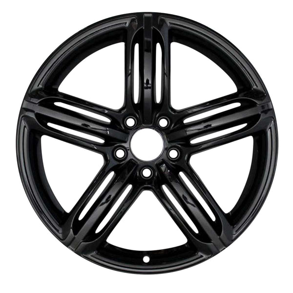 2013 audi q7 wheel 21 gloss black aluminum 5 lug w58886gb 5